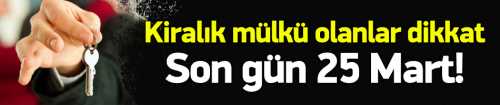 Ev sahipleri bu habere dikkat!