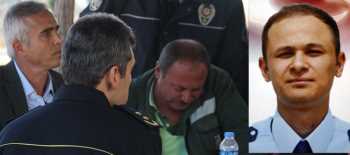 EVİNİN BALKONUNA TÜRK BAYRAĞI ASILDI