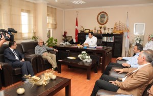 Erdem’den Sözer’e geçmiş olsun ziyareti