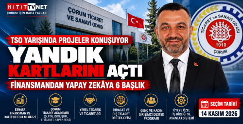 Fahri Yandık TSO Yarışında Projelerini Açıkladı "Finansmandan Yapay Zekâya 6 Başlık"