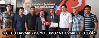 Fatih Yücel: ‘Kutlu davamızda yolumuza devam edeceğiz’