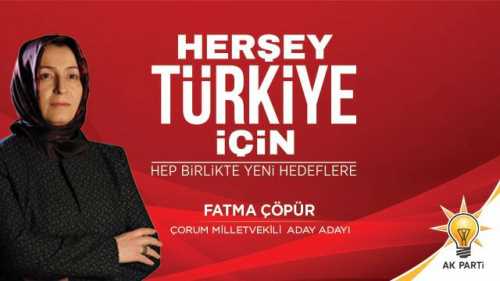Fatma Çöpür Çorum Haber Gazetesini ziyaret etti