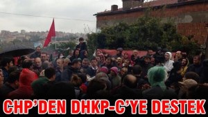 CHP'den DHKP-C'ye destek