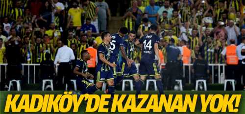 Fenerbahçe 1-1 Trabzonspor