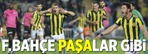 Fenerbahçe 4-2 Kasımpaşa'yı yendi