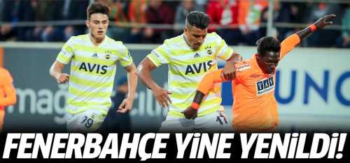 Fenerbahçe Alanyaspor'a  yine yenildi! 1-0