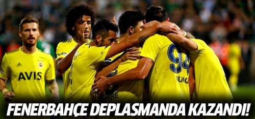 Fenerbahçe deplasmanda kazandı! 2-1