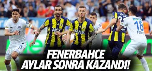 Fenerbahçe Kasımpaşa'ya 3 attı!
