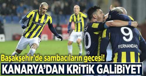 Fenerbahçe Medipol Başakşehir'i 2-0 Yendi