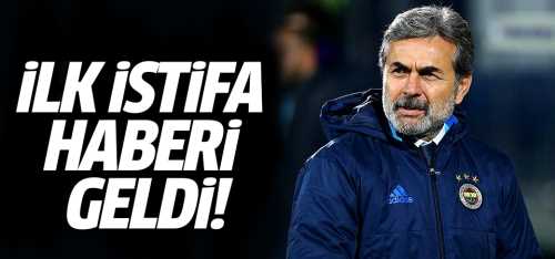 Fenerbahçe teknik direktörü Aykut Kocaman, istifa etti