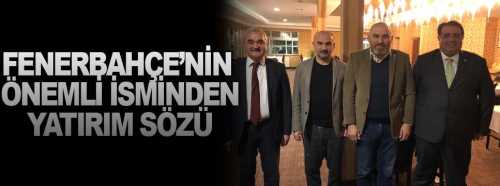 Fenerbahçeli Acar Sertaç'tan yatırım sözü