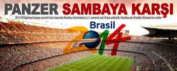 Finalde Panzerler Sambacılara karşı