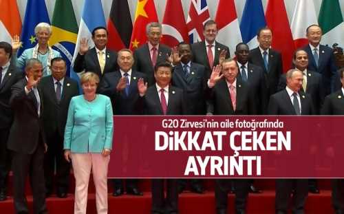 G20 Zirvesi'nde aile fotoğrafı