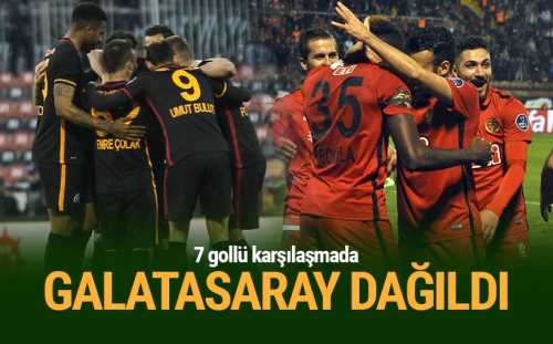 Galatasaray, Eskişehir'de hüsrana uğradı: 4-3
