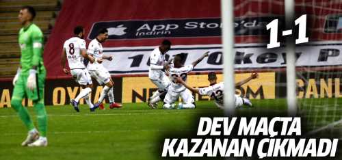 Galatasaray 1-1 Trabzonspor