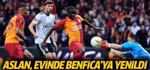 Galatasaray avantajı Benfica'ya kaptırdı