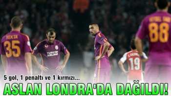 Galatasaray Londra'da dağıldı!