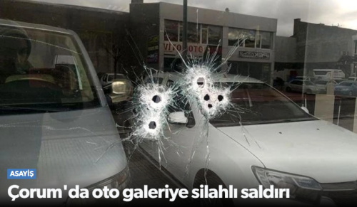 Galeriler Sitesinde Bir İş Yerine Silahlı Saldırı Yapıldı 