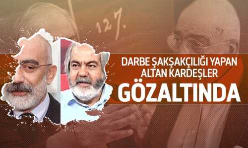 Gazeteci Altan Kardeşler gözaltında