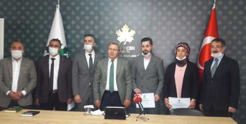 Gelecek Partisi Genel Başkan yardımcısı Feramuz Üstün'ün Basın toplantısı