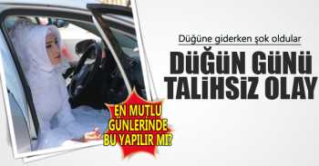 Gelinle damat hırsız şoku yaşadı