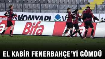 Gençlerbirliği: 2 - Fenerbahçe: 1