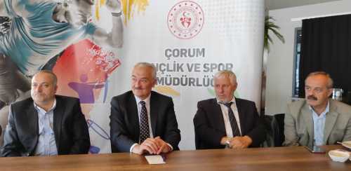 Gençlik Spor İL Müdürü Haşim Eğer'in Basın Toplantısı