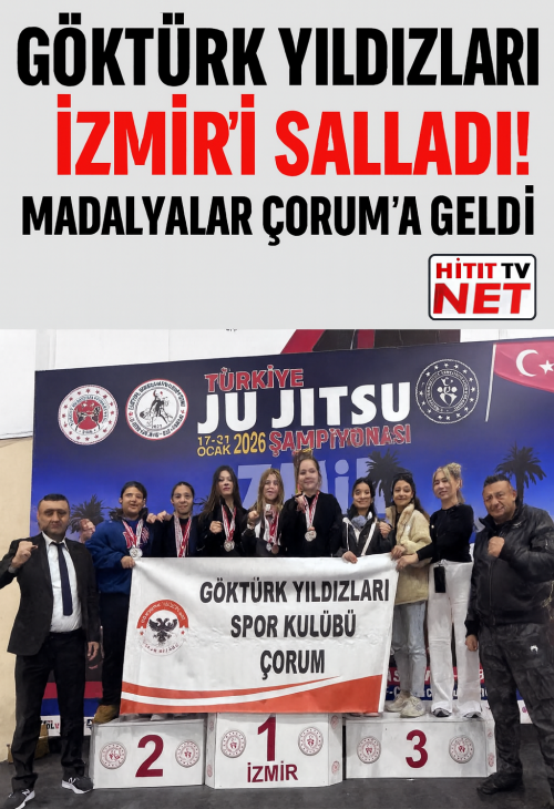 Göktürk Yıldızları’ndan İzmir’de Madalya Yağmuru