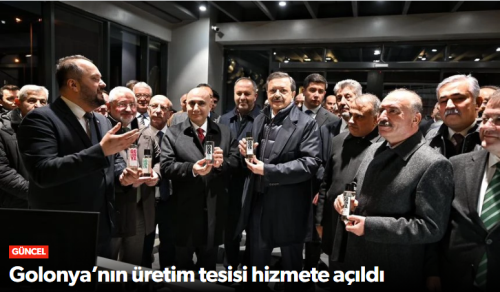 Golonya’dan Çorum’a Dev Yatırım