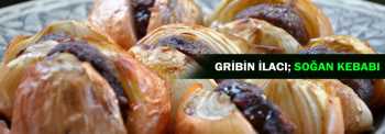 Gribin ilacı soğan kebabı