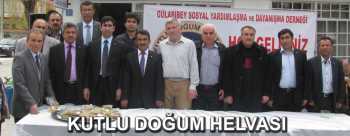 GÜLABİBEY'DE  KUTLU DOĞUM HELVASI 