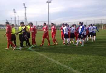 Gümüşhanespor - Çorum bld spor maçı ilk yarı 1-1