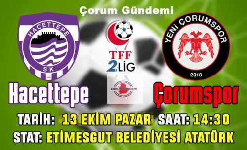 Haccettepe Spor-Yeni Çorumspor