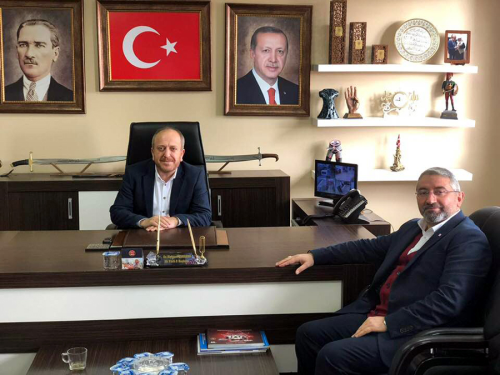 Halil Aşgın, ziyaret turunda