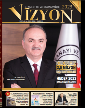 Halil Kurt Vizyon 2023 Dergisi 2017 yılının “Yılın Enleri” ödülüne aday gösterildi