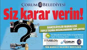 HALK OTOBÜSLERİNİ VATANDAŞA SORACAK