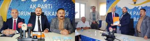 Harun Uysal "Çorum’un geleceği için aday oldum"