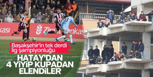  Hatayspor'a 4-1 Başakşehir