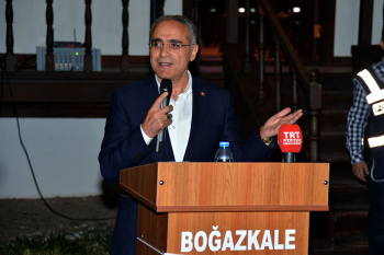 Hattuşa 1. Kültür ve Gastronomi Festivalini Bakan Topcu açtı 