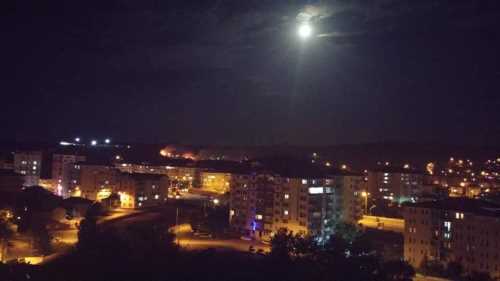 Havai fişekler Mesire alanında yangın yerine çevirdi