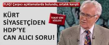 HDP'YE TOKAT GİBİ SÖZLER 