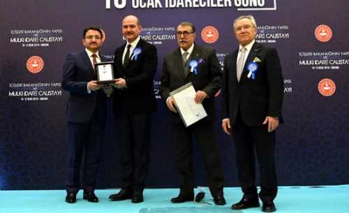 Hemşehrimiz yılın Kaymakamı seçildi