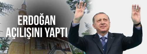 Hıdırlık Camii restorasyonunu Cumhurbaşkanı  Erdoğan açtı 