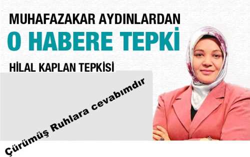 Hilal Kaplan "Çürümüş Ruhlara cevabımdır"hedef saptıranlar var