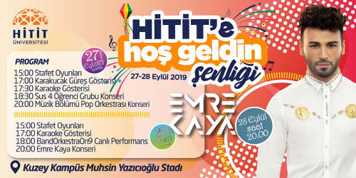 Hitit’e Hoş Geldin şenliği bugün başlıyor