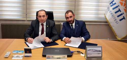 Hitit Üniversitesi ile Genç MÜSİAD Çorum Şubesi arasında “Stajyer-İşletme Eşleştirme Modeli ile Mesleki Eğitimde Kalite İşbirliği Projesi”ne ilişkin protokol imzalandı