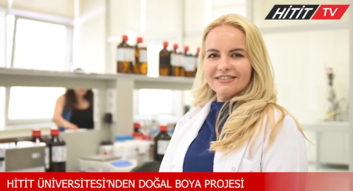 Hitit Üniversitesinden Organik boya projesi