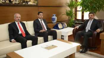 İDARE MAHKEMESİ BAŞKANINDAN KÜLCÜ’YE ZİYARET