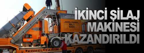 İkinci Silaj makinesi kazandırıldı