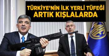 İlk Yerli Piyade Tüfeği Olan 'Mehmetçik-1' Kışlalarda